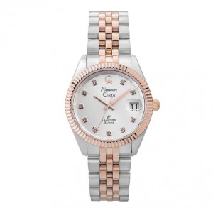 Alexandre Christie AC 5013 Silver Rosegold White Man MDBTRSL